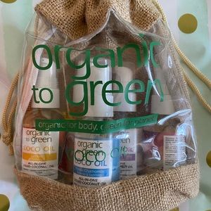 Organic To Green Coconut Oil